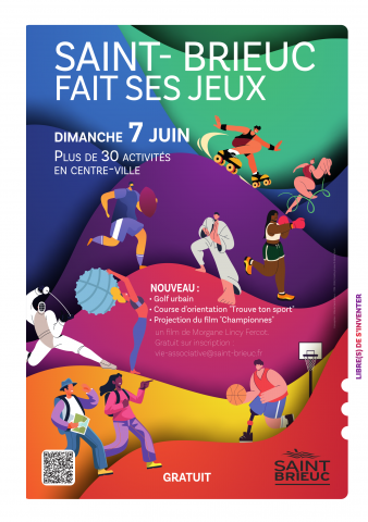 Saint-Brieuc fait ses jeux 2026 - Affiche